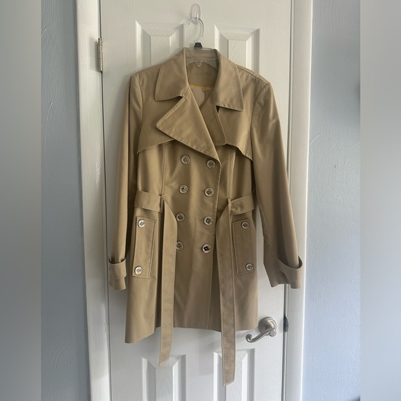 Calvin Klein Double Breasted Trench - Picture 1 of 15